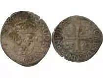 France CHARLES IX - DOUZAIN AUX DEUX C, 1er TYPE - 1574 P DIJON
