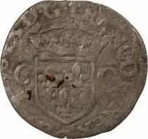 France CHARLES IX - DOUZAIN AUX DEUX C, 1er TYPE - S TROYES