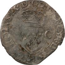 France CHARLES IX - DOUZAIN WITH TWO C, 1st TYPE - 1574 M TOULOUSE