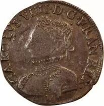 France Charles IX - Silver Teston - 1566 M Toulouse