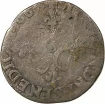 France CHARLES IX - SOL PARISIS, 1er TYPE - 1566 D LYON