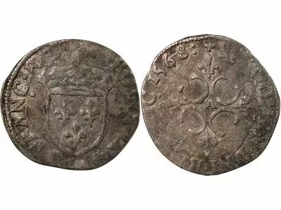 France CHARLES IX - SOL PARISIS, 1er TYPE - 1568 A PARIS
