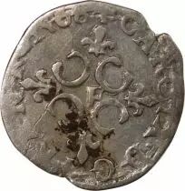 France CHARLES IX - SOL PARISIS, 2e TYPE - 1568 F ANGERS