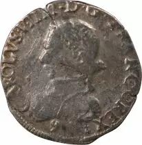 France CHARLES IX - Teston, 2nd type - 1575 9 RENNES