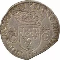France Charles IX - Teston Argent, 2e Type - 1563 B Rouen