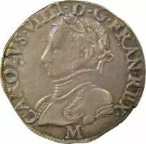 France Charles IX - Teston Argent, 2e Type - 1564 M Toulouse