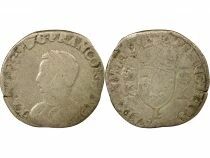 France Charles IX - Teston Argent, 4e Type - 1563 L Bayonne