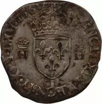 France Charles IX, Au Nom D\'Henri II - Teston Argent 1561 I Limoges