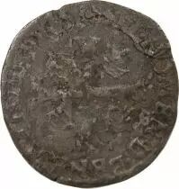 France CHARLES IX (POSTHUMOUS) - DOUZAIN OF THE DAUPHINE WITH TWO CROWNED C, 1575 Z GRENOBLE