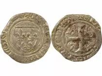 France Charles VI - Blanc, Guénar - 1411 / 1422 Tournai