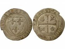 France Charles VI - Blanc Gu&eacute;nar, 2e Emission - 1389 / 1411 Villeneuve-Saint-Andr&eacute;-l&egrave;s-Avignon
