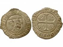 France Charles VI - Blanc Gu&eacute;nar, 4e Emission - 1411 / 1417 Saint Quentin