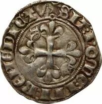 France Charles VI Le Fou - Gros Dit \  Florette \  Paris 1380 / 1422