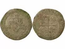 France Charles VII - Blanc à la Couronne - 1436 / 1447 C Chinon