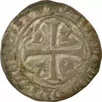 France Charles VII - Blanc à la Couronne - 1436 / 1447 La Rochelle