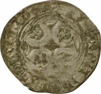 France Charles VII - Blanc &agrave; la Couronne - 1456 / 1461 Limoges