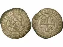 France Charles VII - Blanc à la Couronne - 1456 / 1461 Rouen