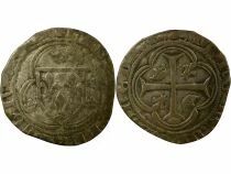 France Charles VII - Blanc &agrave; la Couronne, Ie Emission - 1436 / 1447 Mont&eacute;limar