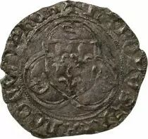 France Charles VII - Blanc A La Couronne 1455 / 1461 Tournai