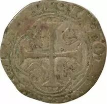 France Charles VII - Blanc with Crown - 1436 / 1447 C Chinon