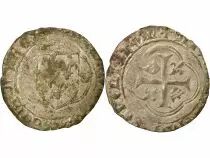 France Charles VII - Blanc with Crown - 1456 / 1461 Mâcon