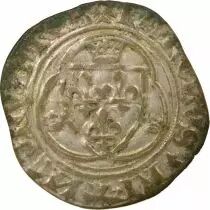 France Charles VII - Blanc with Crown - 1456 / 1461 Rouen