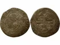 France Charles VII - Blanc with Crown, 3rd Issue - 1447 / 1456 Troyes