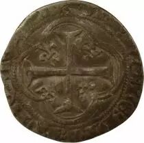 France Charles VII - Blanc with Crown, 3rd Issue - 1447 / 1456 Troyes