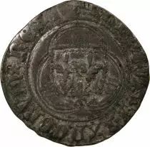 France Charles VIII - Blanc A La Couronne 1483 / 1498 Tours R