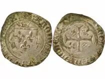 France Charles VIII - Blanc with Crown - 1488 / 1498 Tours