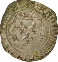 France Charles VIII - Blanc with Crown - 1488 / 1498 Tours