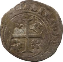 France CHARLES VIII - DOUZAIN OF THE DAUPHINE, INVERTED SHIELD, GRENOBLE
