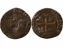 France Charles VIII - Liard au Dauphin, 2e Type - 1488 / 1498