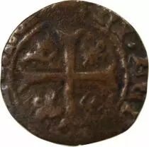 France Charles VIII - Liard au Dauphin, 2e Type - 1488 / 1498