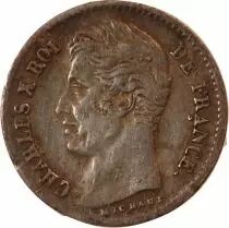 France Charles X - 1/4 Franc Argent 1830 W Lille