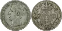 France Charles X - 5 Francs - 1828 D Lyon - Argent