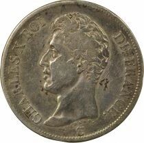France Charles X - 5 Francs Argent, 1e Type - 1826 A Paris
