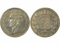 France Charles X - 5 Francs Argent, 2e Type - 1827 A Paris