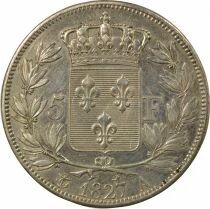 France Charles X - 5 Francs Argent, 2e Type - 1827 A Paris
