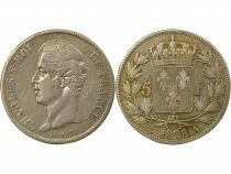 France Charles X - 5 Francs Argent, 2e Type - 1828 A Paris