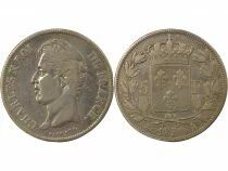 France Charles X - 5 Francs Argent, 2e Type, tr. en Creux - 1830 A Paris