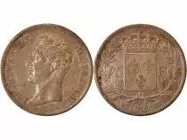 France Charles X - 5 Francs Argent 1825 W Lille
