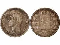 France Charles X - 5 Francs Argent 1826 I Limges