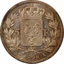 France Charles X - 5 Francs Argent 1828 A Paris