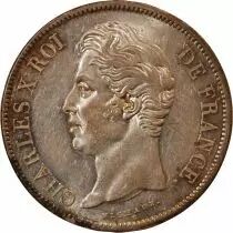 France Charles X - 5 Francs Argent 1828 A Paris