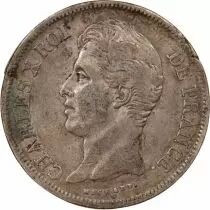 France Charles X - 5 Francs Argent 1829 I Limoges