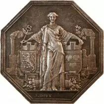 France Chemin De Fer Du Centre - Jeton Argent - Poinçon Main (1845-1860)