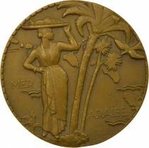 France Cie G&eacute;n. Transatlantique - Bronze Medal, SS Colombie - 1950