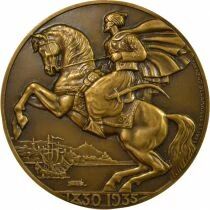 France Cie G&eacute;n. Transatlantique - Bronze Medal, Ville d\'Alger - 1935