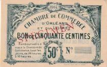 France Cinquante Centimes - Chambre de Commerce d\'Orl&eacute;ans et du Loiret - 1914 - Sp&eacute;cimen
